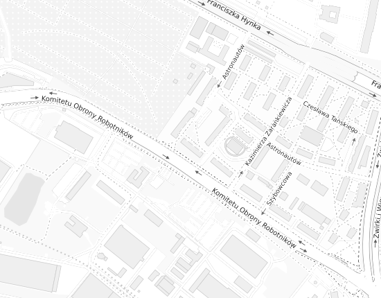 Mapa z adresem organizacji