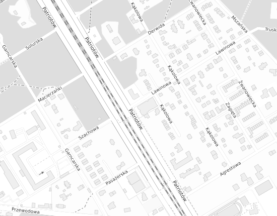 Mapa z adresem organizacji