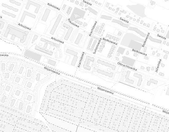 Mapa z adresem organizacji
