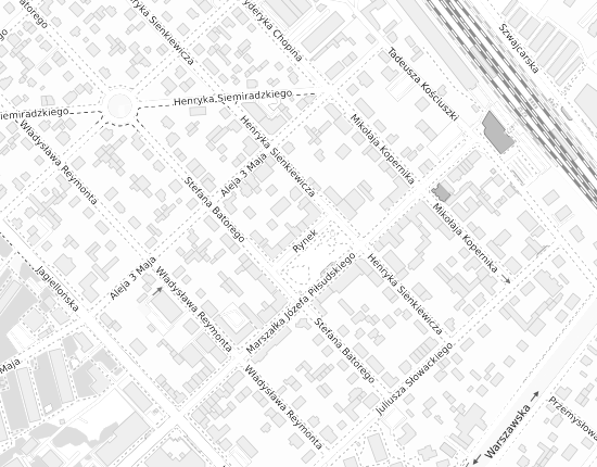 Mapa z adresem organizacji