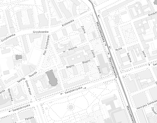 Mapa z adresem organizacji