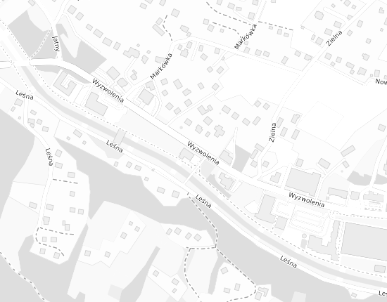 Mapa z adresem organizacji
