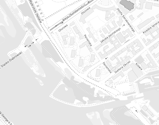 Mapa z adresem organizacji