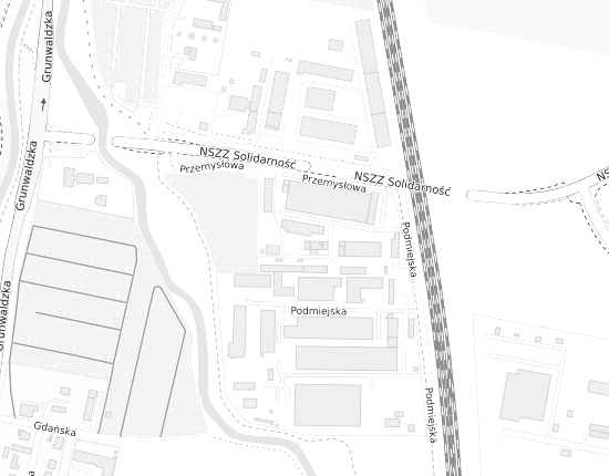 Mapa z adresem organizacji