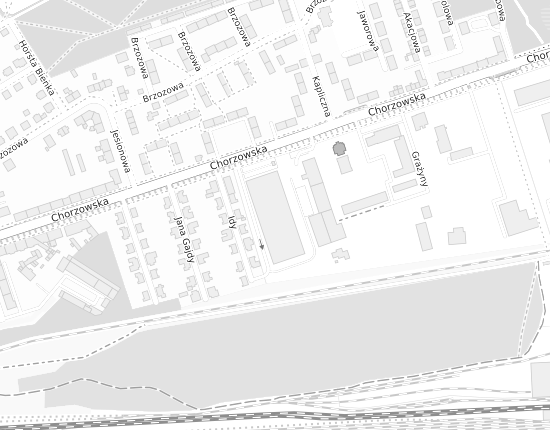 Mapa z adresem organizacji