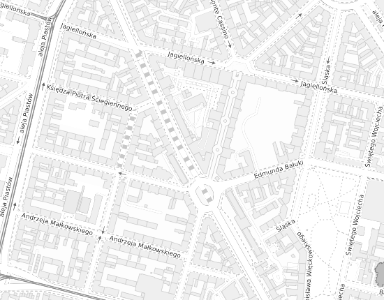 Mapa z adresem organizacji
