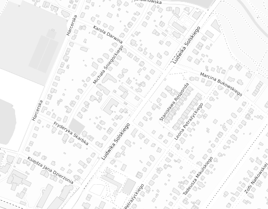 Mapa z adresem organizacji