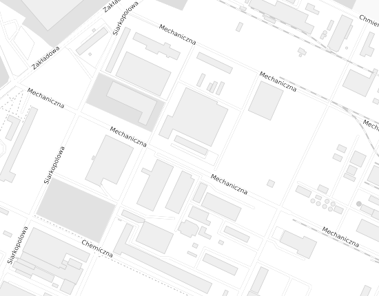 Mapa z adresem organizacji