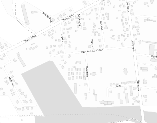 Mapa z adresem organizacji