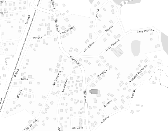 Mapa z adresem organizacji