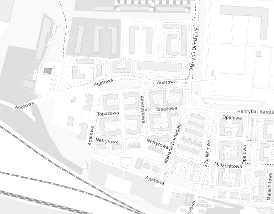 Mapa z adresem organizacji
