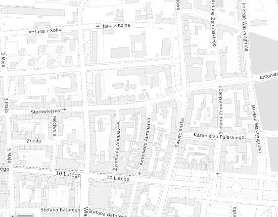 Mapa z adresem organizacji