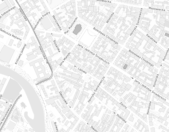 Mapa z adresem organizacji