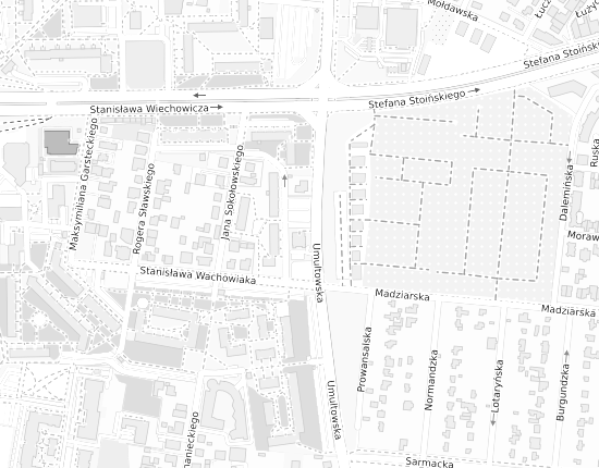 Mapa z adresem organizacji