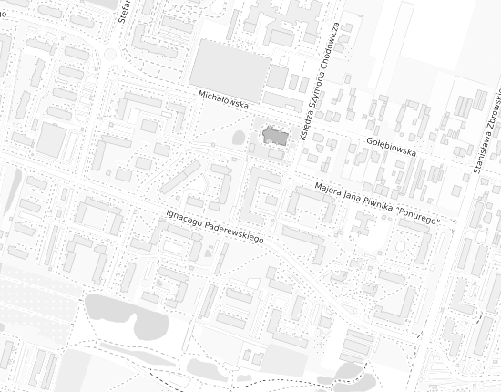 Mapa z adresem organizacji