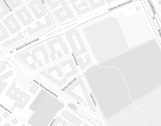 Mapa z adresem organizacji
