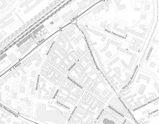 Mapa z adresem organizacji