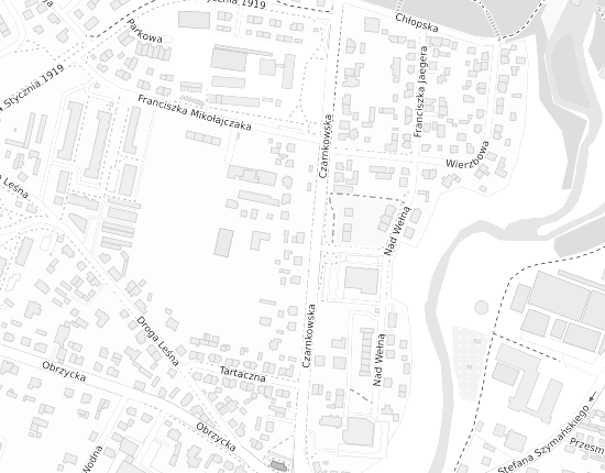 Mapa z adresem organizacji