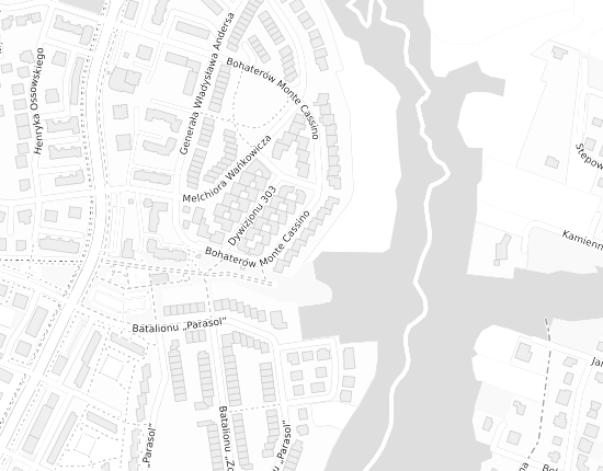 Mapa z adresem organizacji