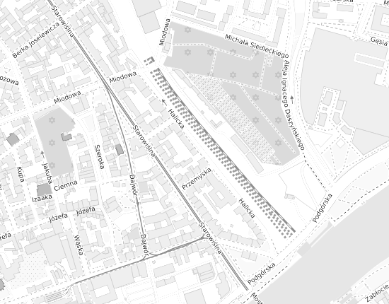 Mapa z adresem organizacji