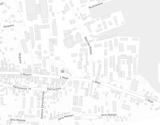 Mapa z adresem organizacji