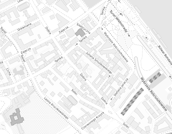 Mapa z adresem organizacji