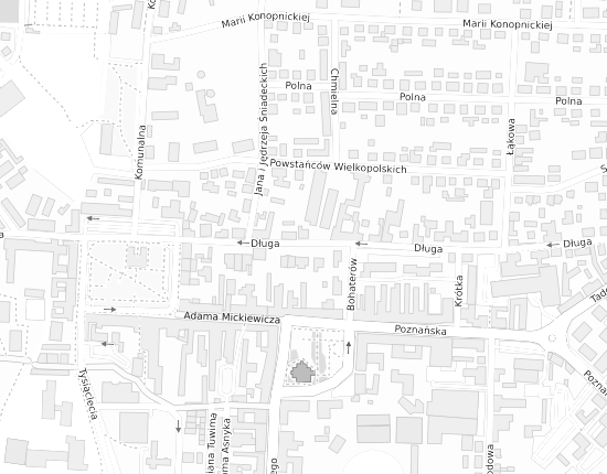 Mapa z adresem organizacji