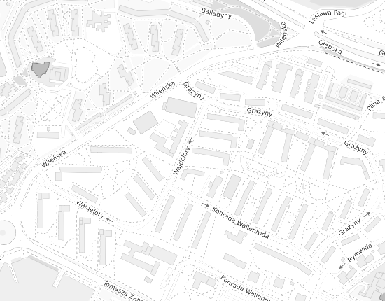 Mapa z adresem organizacji