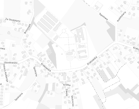 Mapa z adresem organizacji