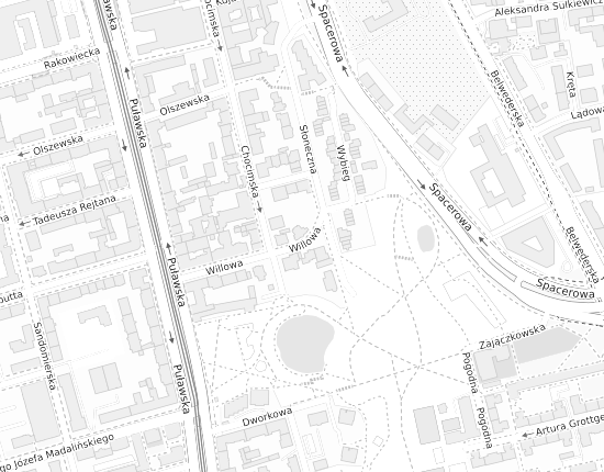 Mapa z adresem organizacji