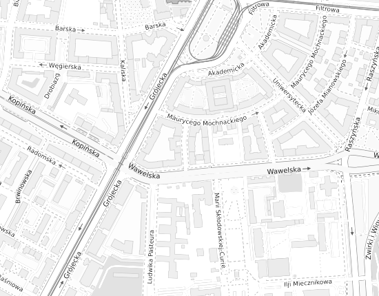 Mapa z adresem organizacji