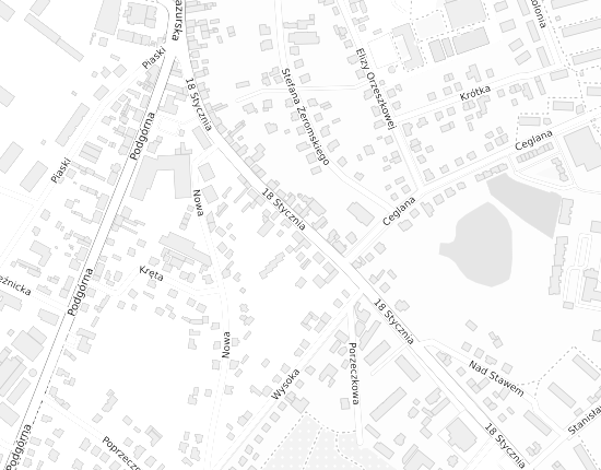 Mapa z adresem organizacji