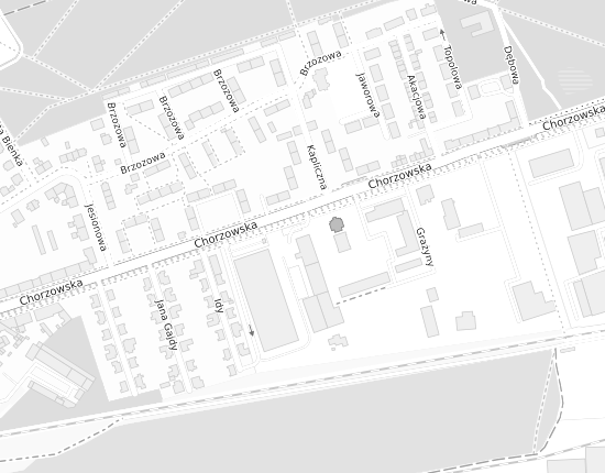 Mapa z adresem organizacji