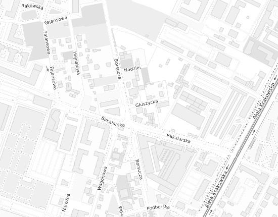 Mapa z adresem organizacji