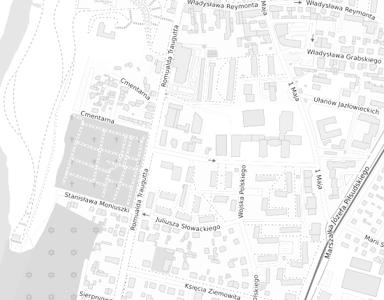 Mapa z adresem organizacji