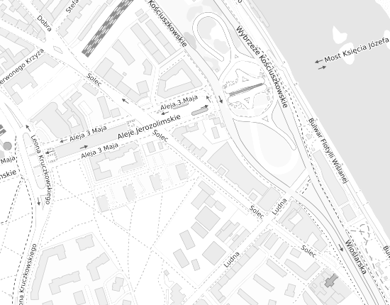 Mapa z adresem organizacji