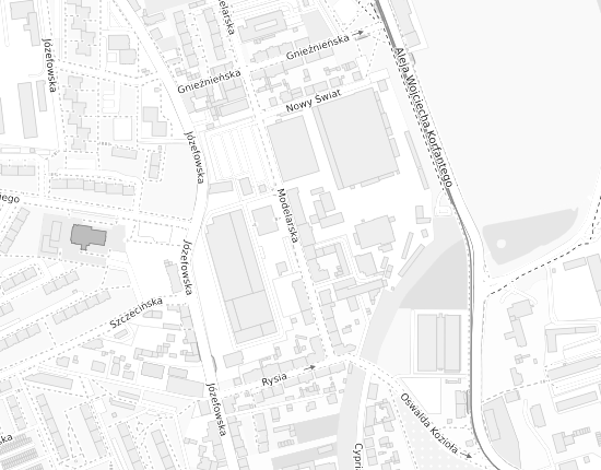 Mapa z adresem organizacji