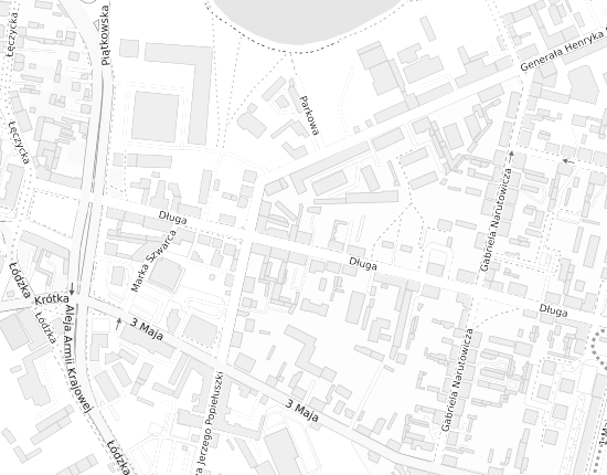 Mapa z adresem organizacji