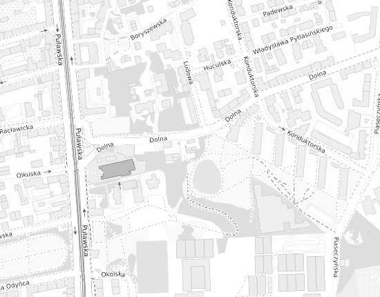 Mapa z adresem organizacji
