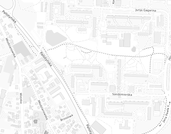 Mapa z adresem organizacji