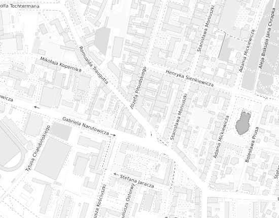 Mapa z adresem organizacji