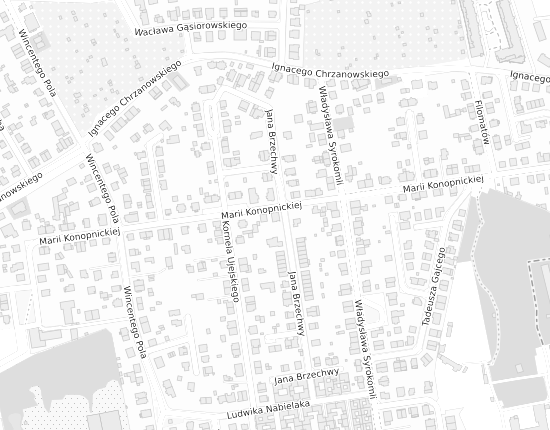 Mapa z adresem organizacji