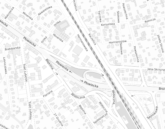Mapa z adresem organizacji