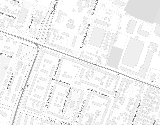 Mapa z adresem organizacji