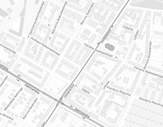 Mapa z adresem organizacji