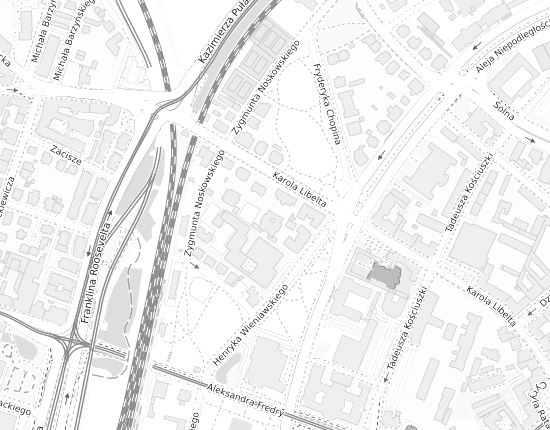 Mapa z adresem organizacji