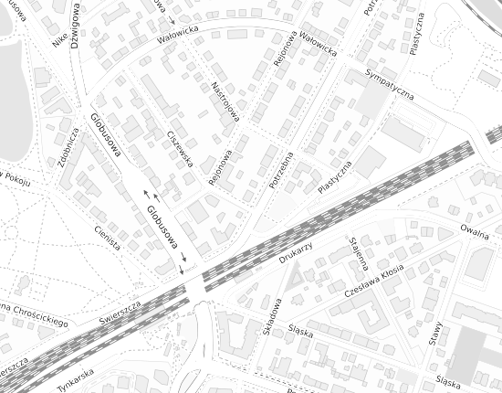 Mapa z adresem organizacji