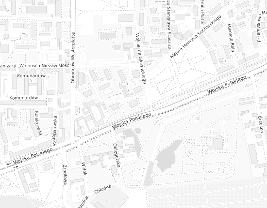 Mapa z adresem organizacji