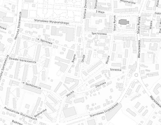 Mapa z adresem organizacji