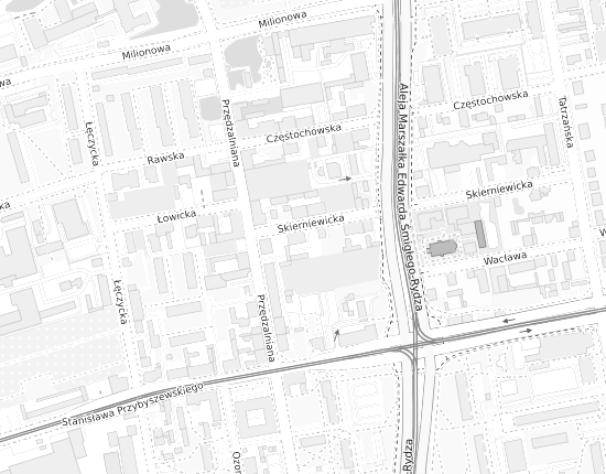 Mapa z adresem organizacji